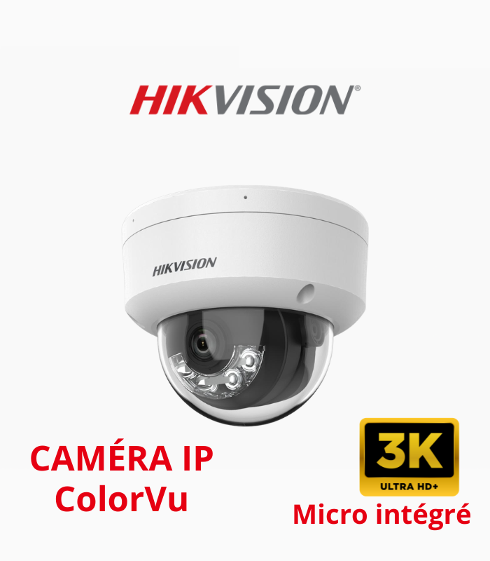 6MP Hybrid-light+Audio Dome