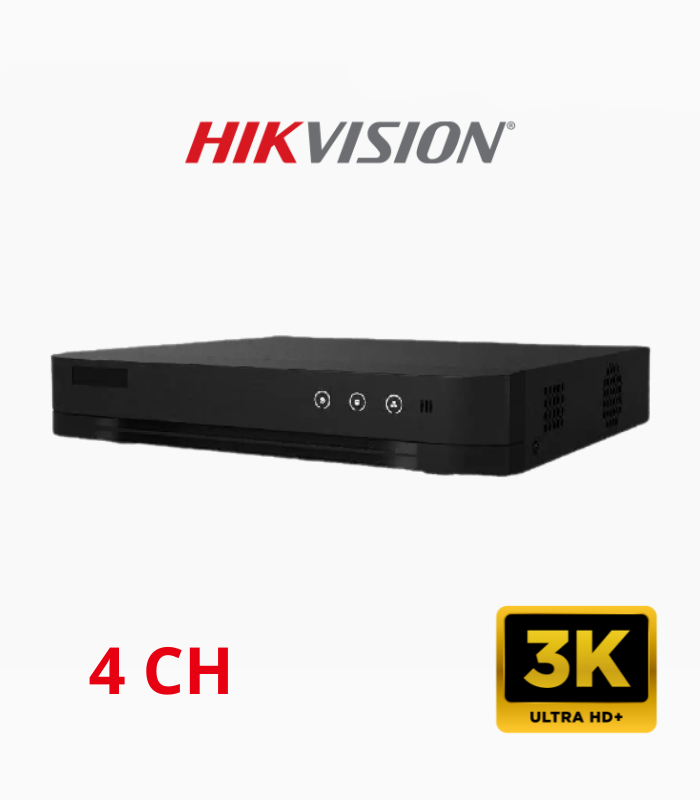 DVR HIKVISION 4 Ports 3K